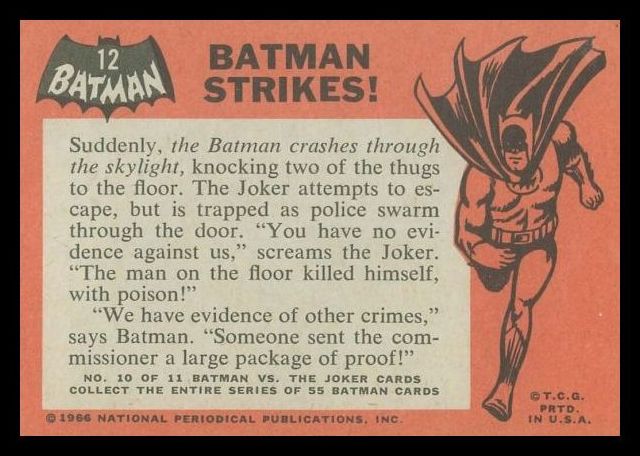 1966 Batman Black Bat Series